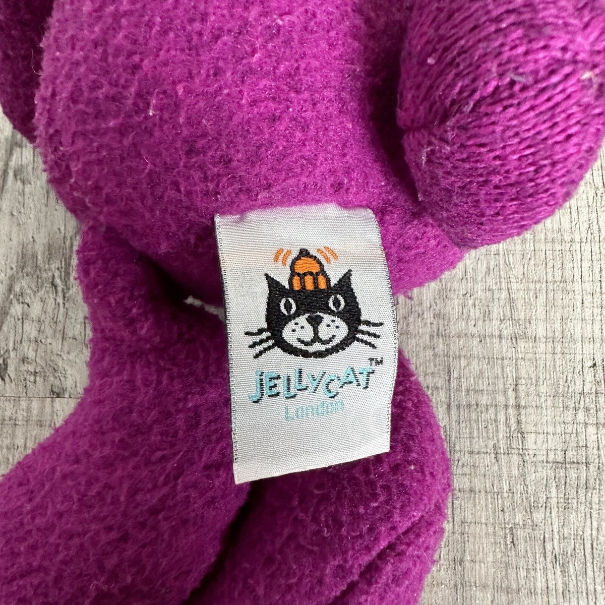 Jellycat Purple Vivi Bunny Plush - Rare & Retired Collection