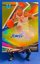MARCUS SASSER 2023 Bowman's Best U Gold Refractor Auto #/50 #BOA MS  RC PISTONS