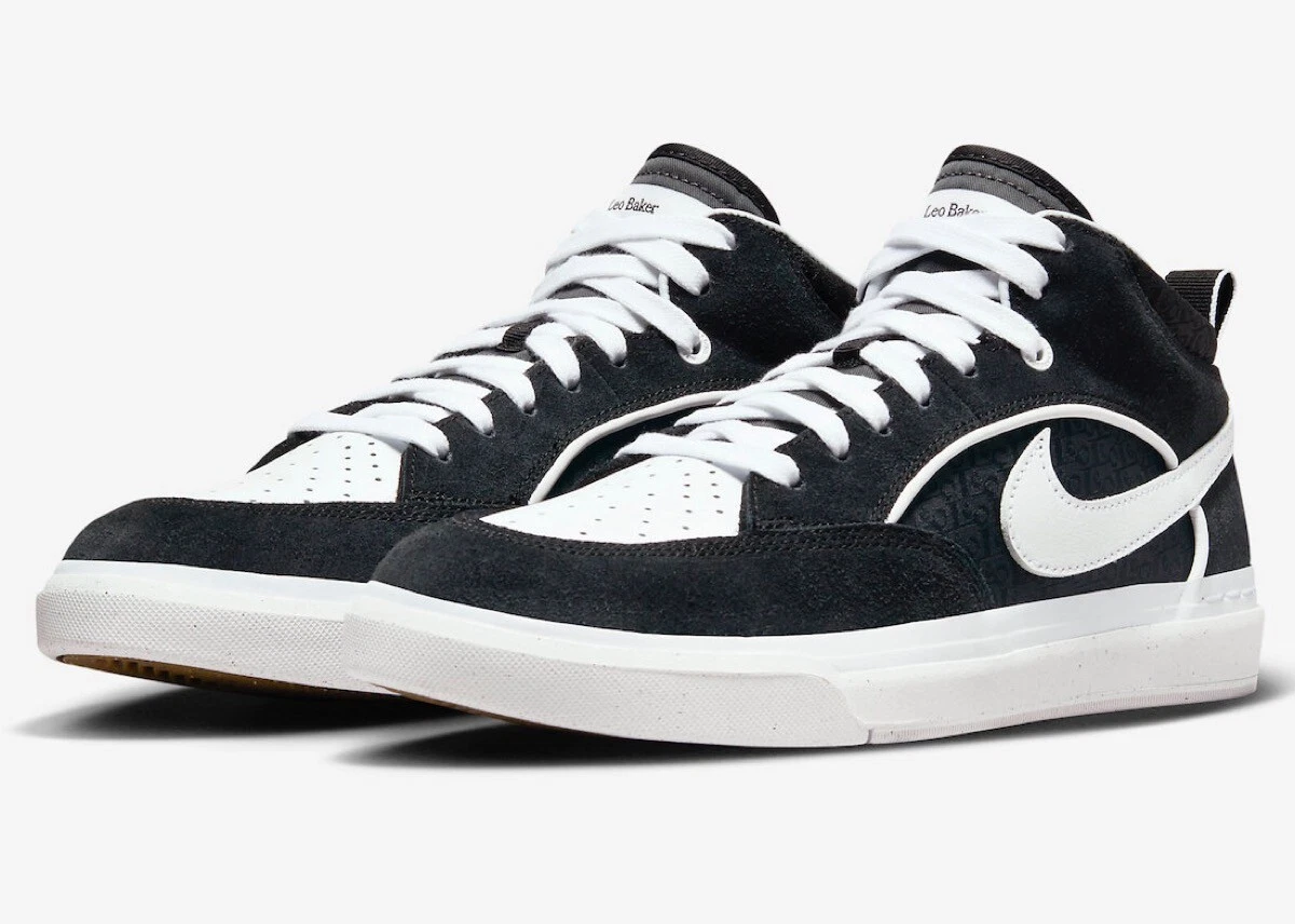 DX4361-001 Nike SB React Leo Black White (Men's)