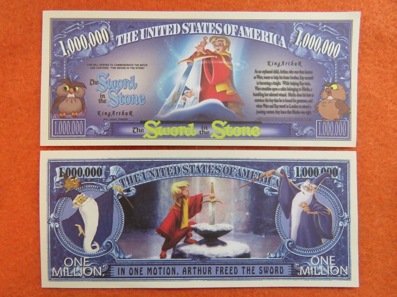 The SWORD in the STONE: King Arthur Movie ++ $1,000,000 One Million Dollars
