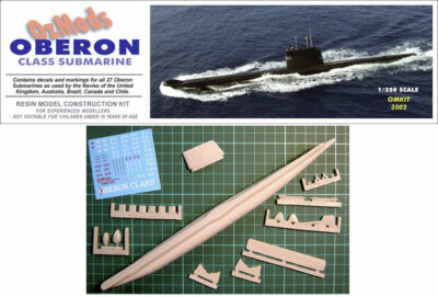 Ozmods 1/350 Oberon Submarines Resin Kit