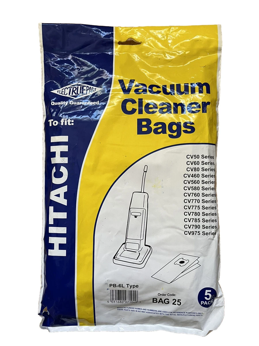 Hitachi vacuum cleaner best sale bag
