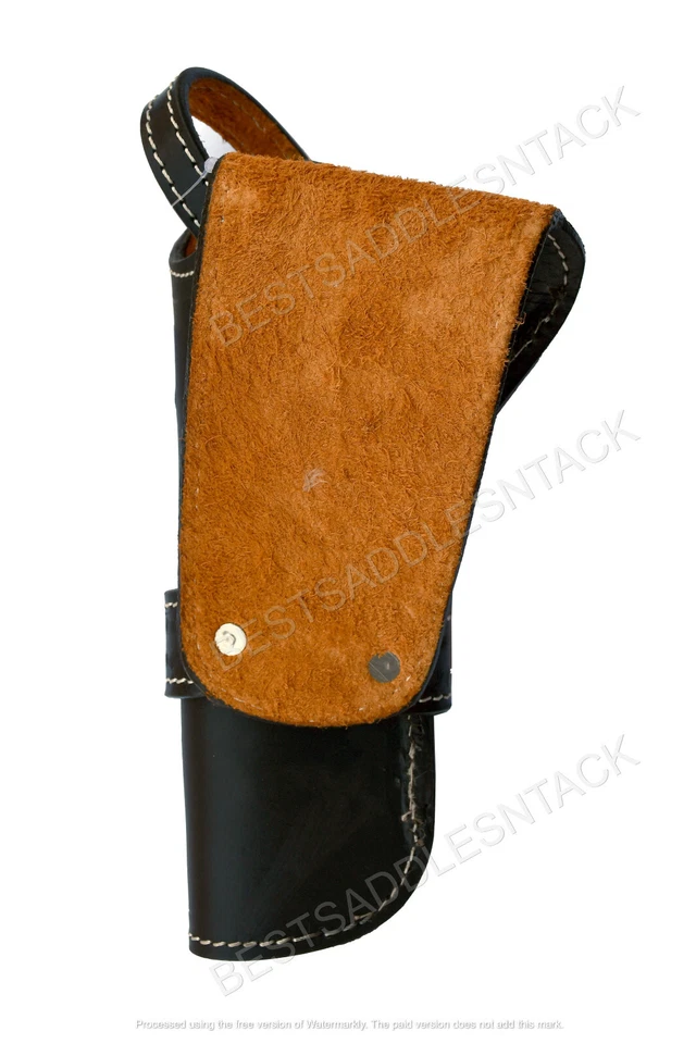 LEATHER WESTERN HOLSTER PISTOL COVER GUN REVOLVER HOLSTERS ROUGH RIDER HERITAGE - Image 2 of 4