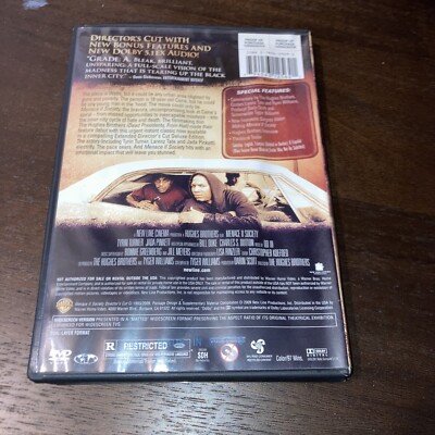 Menace II Society (Director's Cut) (DVD, 1993) Damaged Case