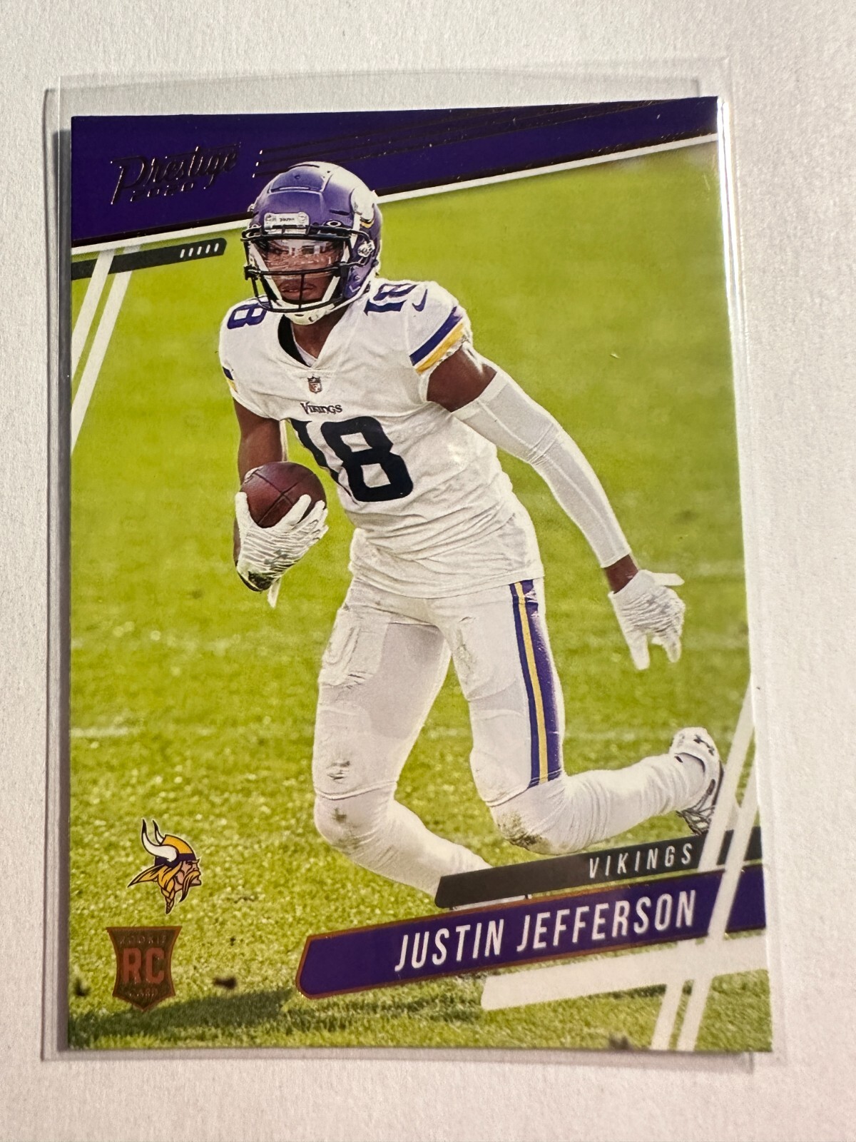 K121,656 - 2020 Prestige #317 Justin Jefferson CHRONICLES