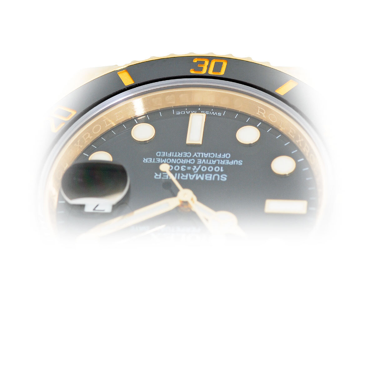 ROLEX 18K Yellow Gold 40mm Submariner 116618LN Box Lifetime Warranty  2012 16618 image 5