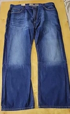 Levis 557 Jeans Men 44 X 32 Relaxed Bootcut 100% Cotton Dark