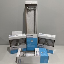 MOEN Vale Towel Bar Towel Ring Paper Holder Brushed Nickel Bathroom DN44 Lot