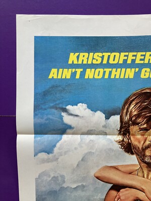 CONVOY ORIGINAL O/S MOVIE POSTER KRIS KRISTOFFERSON ALI MACGRAW