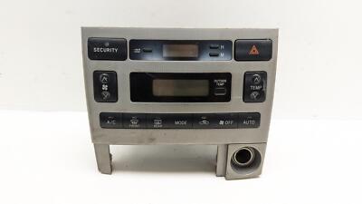 TOYOTA COROLLA VERSO E121 2001 - 2004 HEATER AC CONTROLLER 75718 ...
