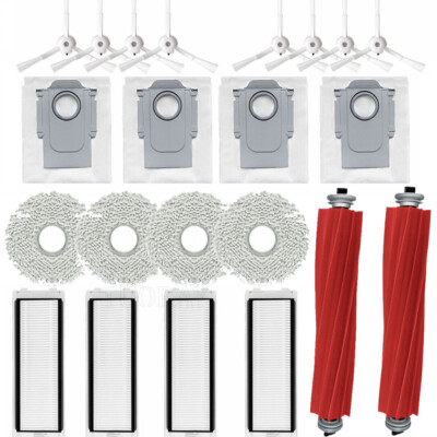 Zubehör Für Roborock P10 Q Revo Roboter Staubsauger Bürste Filter Staubbeutel DE