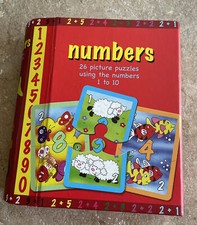 Numbers 26 Picture Puzzle Numbers 1 to 10 Kids Adult Math Counting Learning