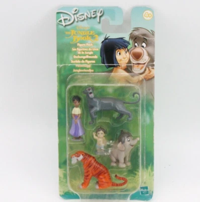 Dschungelbuch 2 - Walt Disney 5 Mini Spielzeug Figuren Set Mattel 2002 NEU OVP - Bild 1 von 4