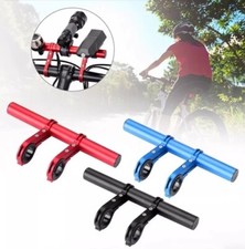 Bike Handlebar Extender Extension Bicycle Headlight GPS Holder Mount Bracket NEW