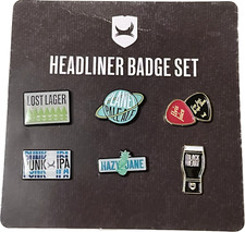 Brewdog Headliner Pin Badge Beer Set New on Card see my listings for more badges