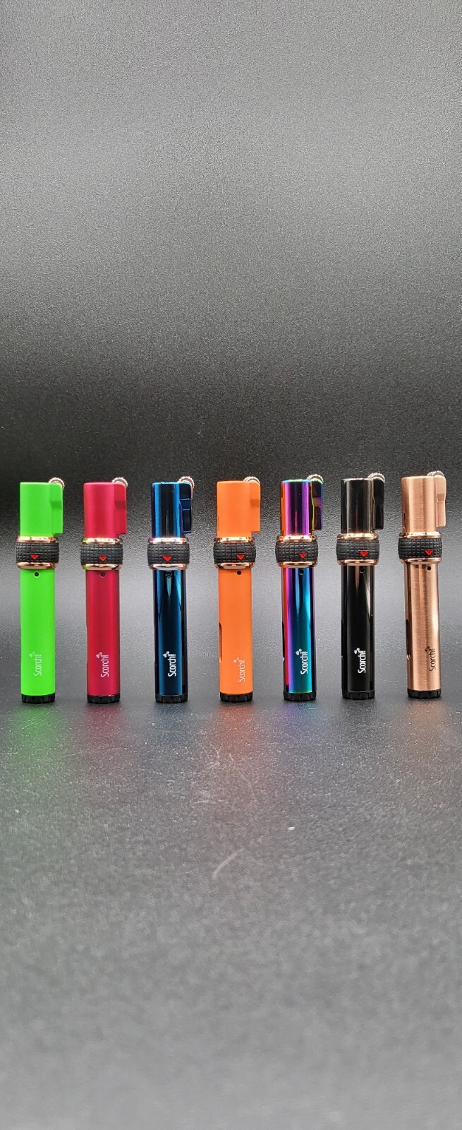 Scorch Torch Single Jet Flame Flint Refillable Butane Lighter (#61586-1)