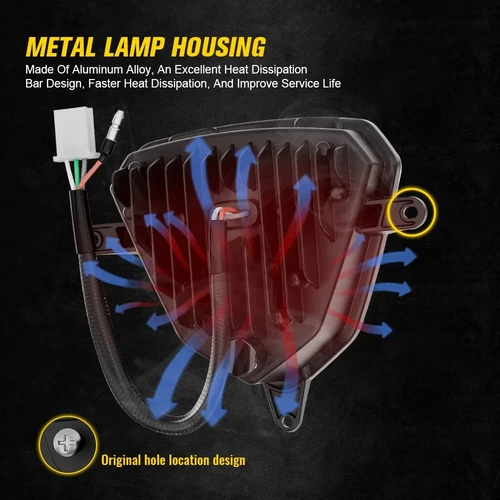 Marca E Faro LED para 20-22 Beta RR 2T 125 200 4T 350 390 Racing Xtrainer - Imagen 10 de 12