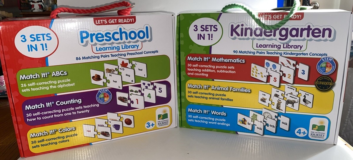 Learning Journey Let's Get Ready Preschool & Kindergarten Learning
