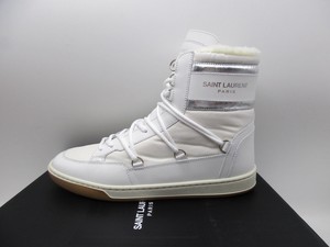 saint laurent white high tops