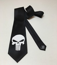 Skull Necktie, Great Gift, New