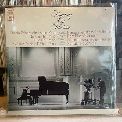[CLASSICAL]~EXC LP~VLADIMIR HOROWITZ~Horowitz On Television~[1969~COLUMBIA MASTE