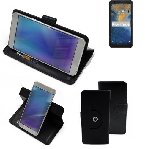 Housse Flip Cover Avec Coque Pare-chocs Pour Fairphone 4 - Motif Fleur - Portefeuille