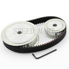 HTD5M 50T 30T Belt Width 15mm Timing Pulley Belt Set Kit Reduction Ratio 5:3 CNC