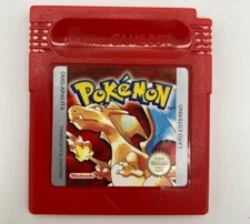 Pokemon Red Nintendo Game Boy BATTERY OK PAL ITA Game ORIGINAL Used
