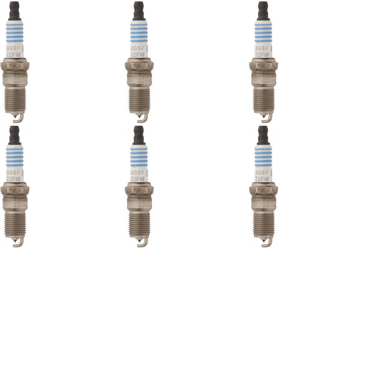 Set of 6 MTCFT Spark Plug SP500 for Ford Volvo Pontiac Mercury Audi 76-08