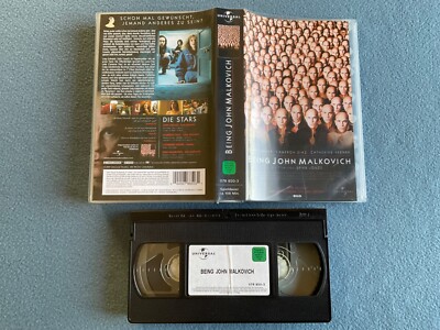 BEING JOHN MALKOVICH deutsch VHS 2001 UNIVERSAL video