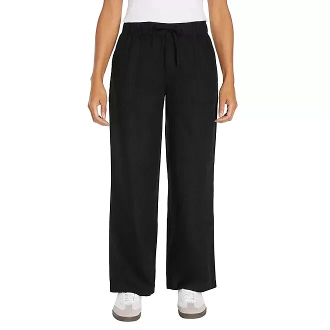 Gap Women's Linen Pants Size XL Black