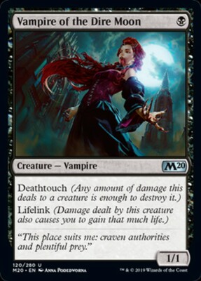 MRM FR/VF Vampir des dunklen Mondes - Vampire of the Dire Moon MTG magic M20