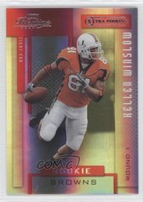 2004 Playoff Prestige Rookie Xtra Points Red 22/100 Kellen Winslow Jr #155 0v1