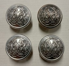 4 x Nice Quality Unidentified Antique Buttons by Jennens & Co - Livery ? Hunt ?