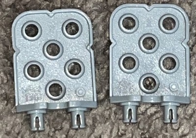 2 VEX Robotics Plastic Replacement Parts grey corner connector 2x2