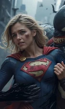 4x6  Color Photo Print Women Famous Fan Art ai Fantasy superhero cosplay Vb 13