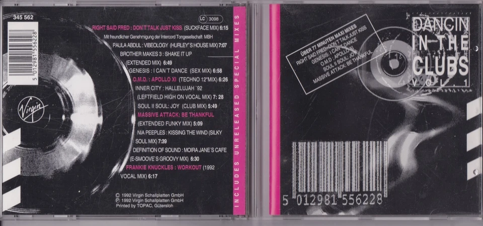Various – Dancin In The Clubs Vol. 1   (11 Track CD) - Bild 1 von 1