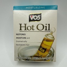 Vintage 1990 Alberto VO5 Hot Oil Treatment Hair Conditioner 2 Tubes .5oz ea