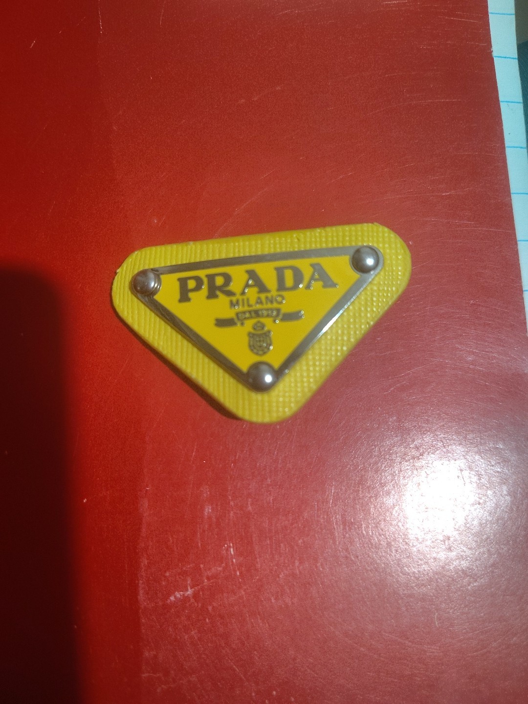 Prada Triangle ( Yellow) - image 1