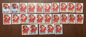 Panini FIFA World Cup 2026 SUI Switzerland Player Portrait Stickers Lot of 25