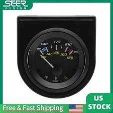 2 52mm Mechanical Water Temp Temperature Gauge With Sensor 100250 40120