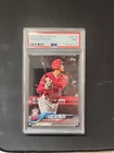 2018 Topps Update Series  Season Highlights Checklist Shohei Ohtani #US189 PSA 9