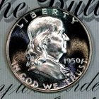 * 1950-P ULTRA DCAM * PRISTINE++ GEM BU PROOF FRANKLIN HALF-DOLLAR *