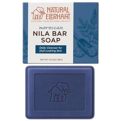 Natural Elephant Nila Indigo Facial Bar Soap 3.52oz