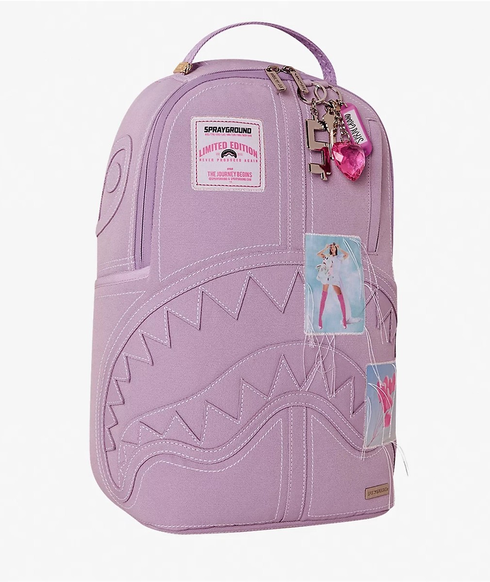 Sprayground Canvas Stitch Purple Backpack | eBay
