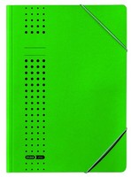 Elba Eckspanner-Mappe Chic, FüR A4, Aus Karton, GrüN, 25Er Pack GrüN Eckspanner