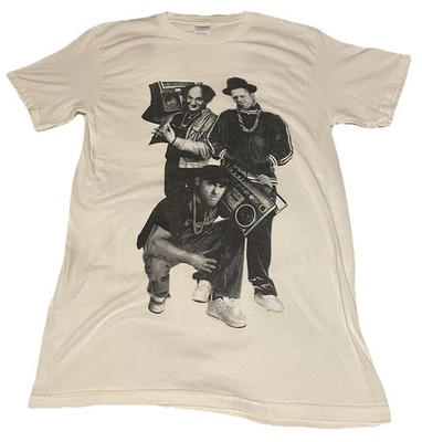Three Stooges Hip Hop Parody Boombox T Shirt Adult M Delta Pro Weight Graphic