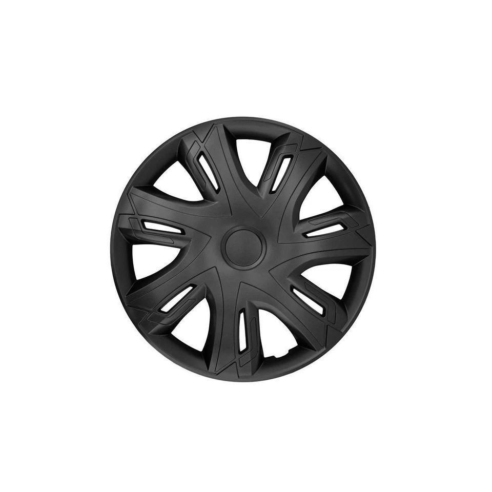 Radkappen 15 Zoll 4x NRM N-Power in Schwarz Matt Radzierblende Radkappe - Bild 1 von 1