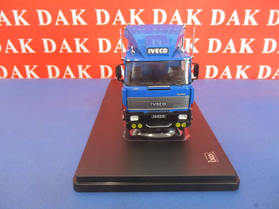 Die cast 1/43 Modellino Camion Truck Iveco Fiat Turbo Star 190.38 Blu 1984 Ixo - Immagine 3 di 4