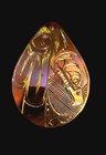 Intricately Handcarved  Haida Falcon On Gleaming Copper Signed By Alfred Seaweed — photo 3